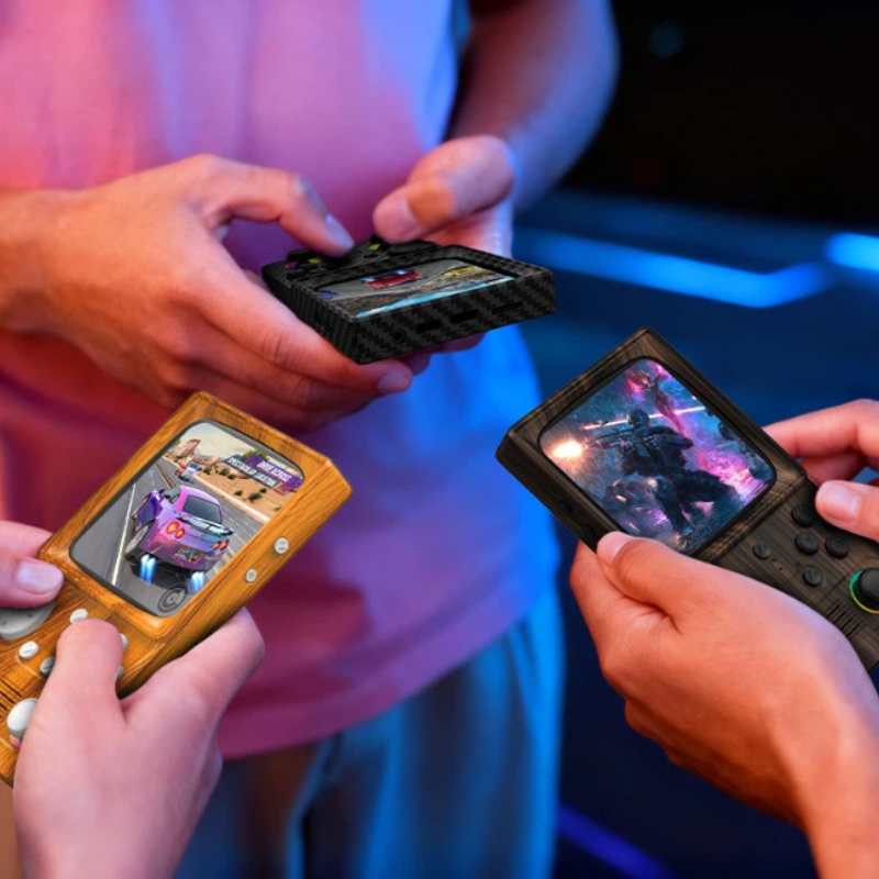 Gaming Console Options - เครื่องเล่นเกมพกพาแบบเรโทร R36t Max หน้าจอ 4 นิ้ว
