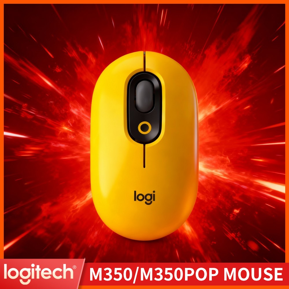 Gaming Console Logitech - เมาส์ Logitech M350 POP รุ่นรักษ์โลก ผลิตจากพลาสติกรีไซเคิล