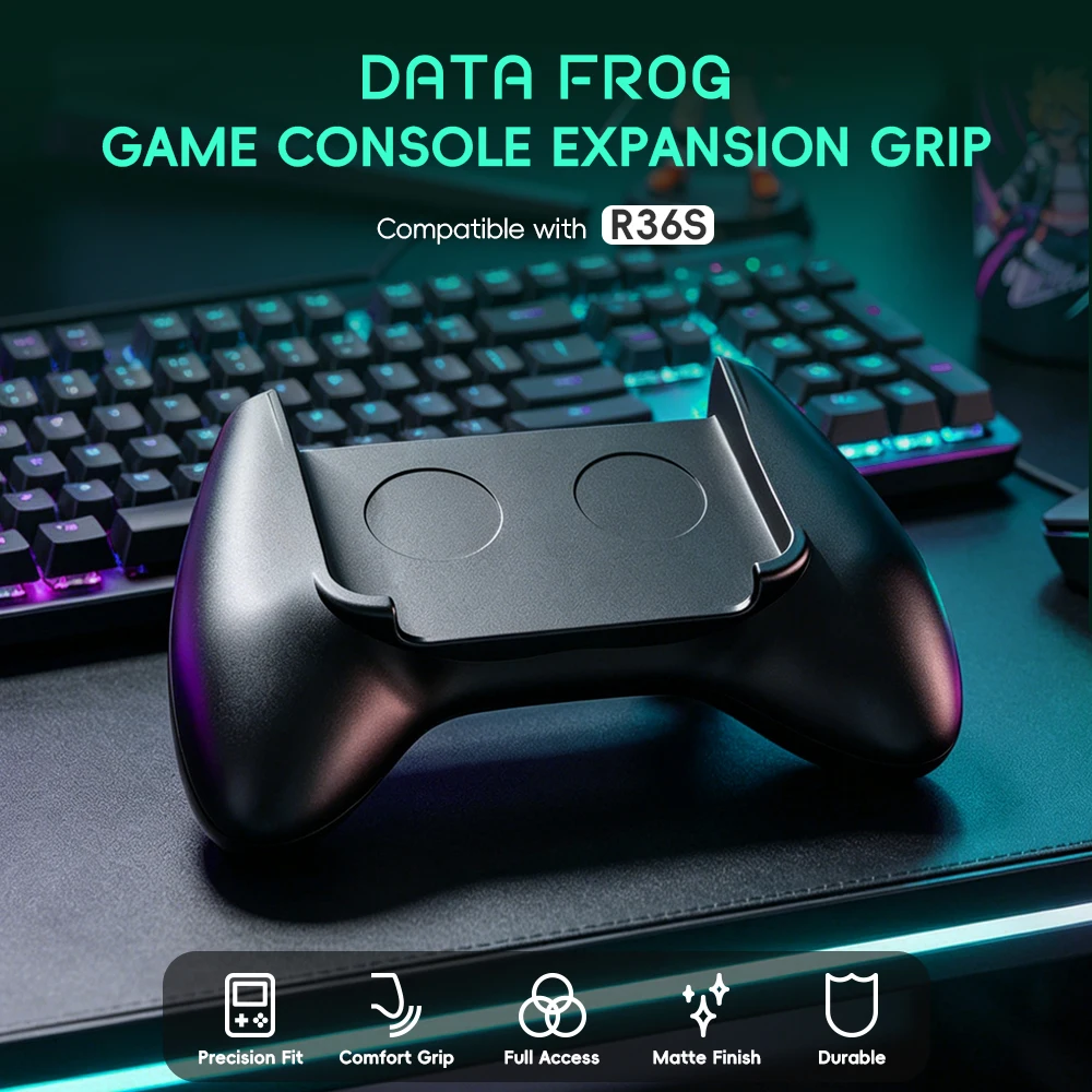 Gaming Console R36S - ด้าต้า ฟร็อก R36S เกมกริป ที่จับแบบ Ergonomic