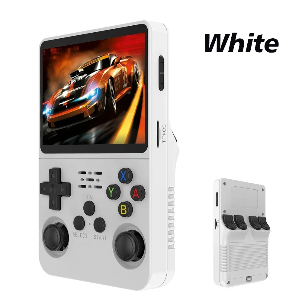 Gaming Console Kids - เครื่องเล่นเกมพกพาแบบเรโทรใหม่ ระบบลินุกซ์ หน้าจอ IPS 3.5 นิ้ว