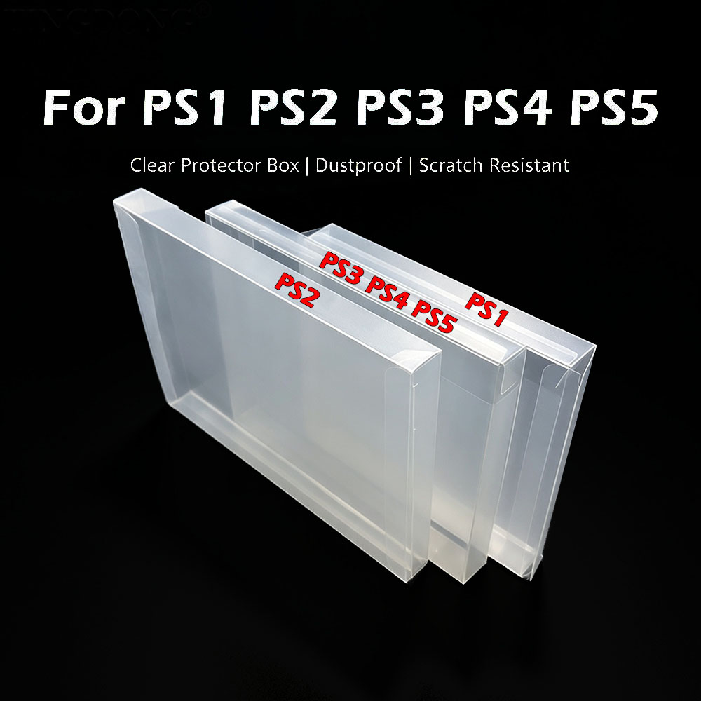 Gaming Console Pc - กล่องป้องกันเกม PET ใส 1-10 ชิ้น สำหรับ