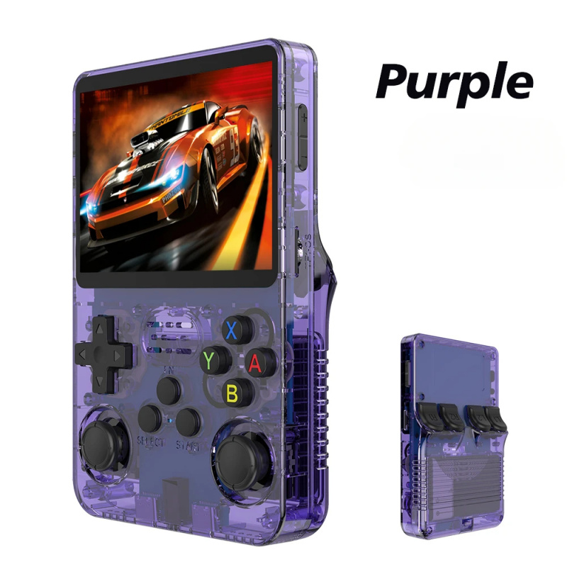 Gaming Console Kids - เครื่องเล่นเกมพกพา R36S Retro ระบบ Linux หน้าจอ