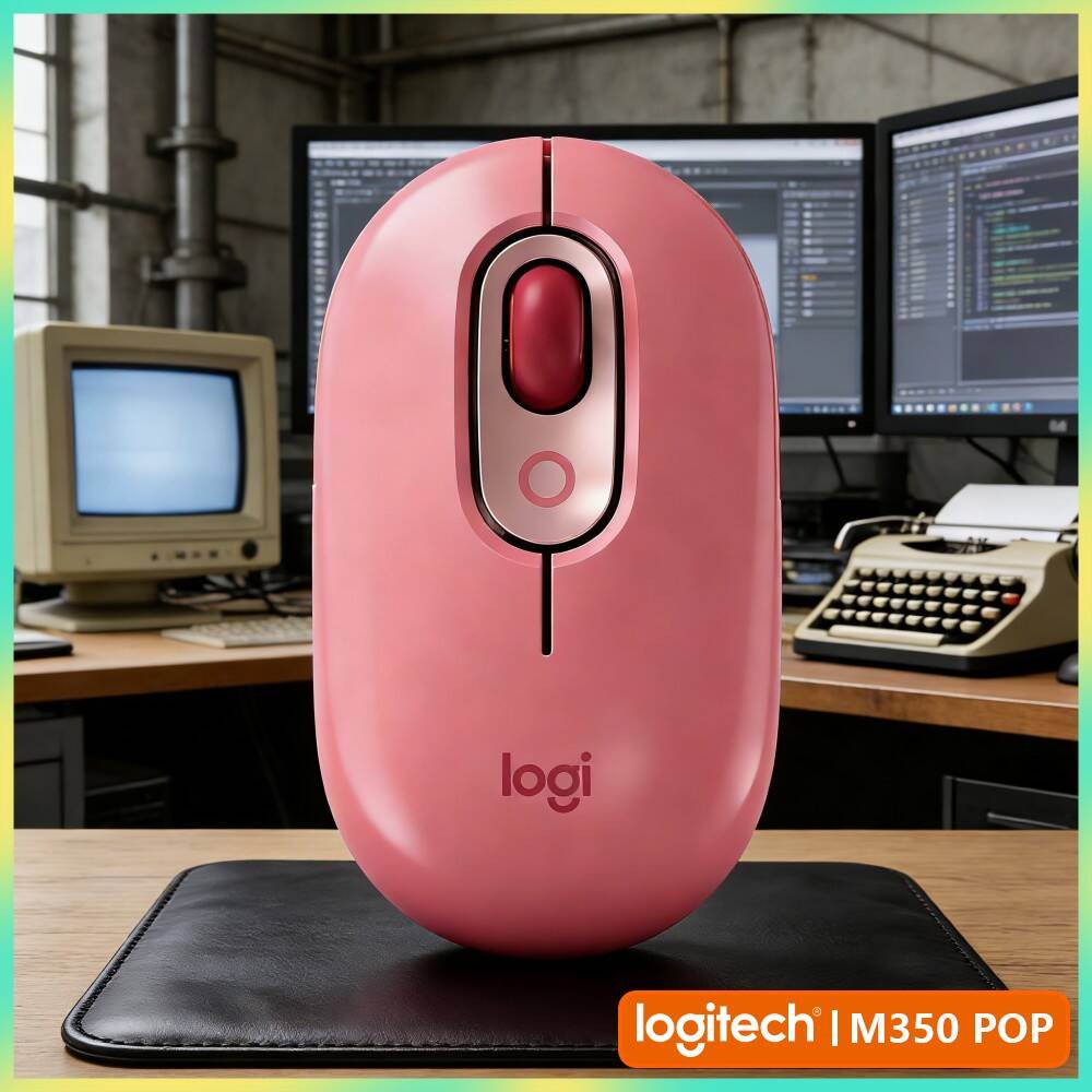 Gaming Console Logitech - เมาส์ Logitech M350 POP ที่เป็นมิตรต่อสิ่งแวดล้อม ผลิตจากพลาสติกรีไซเคิล