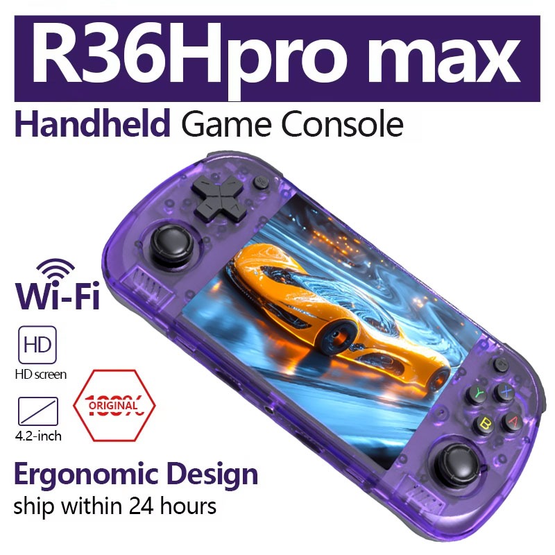 Gaming Console Linux - เครื่องเล่นเกมพกพา FUNKIDDY R36H Promax ระบบ Arkos