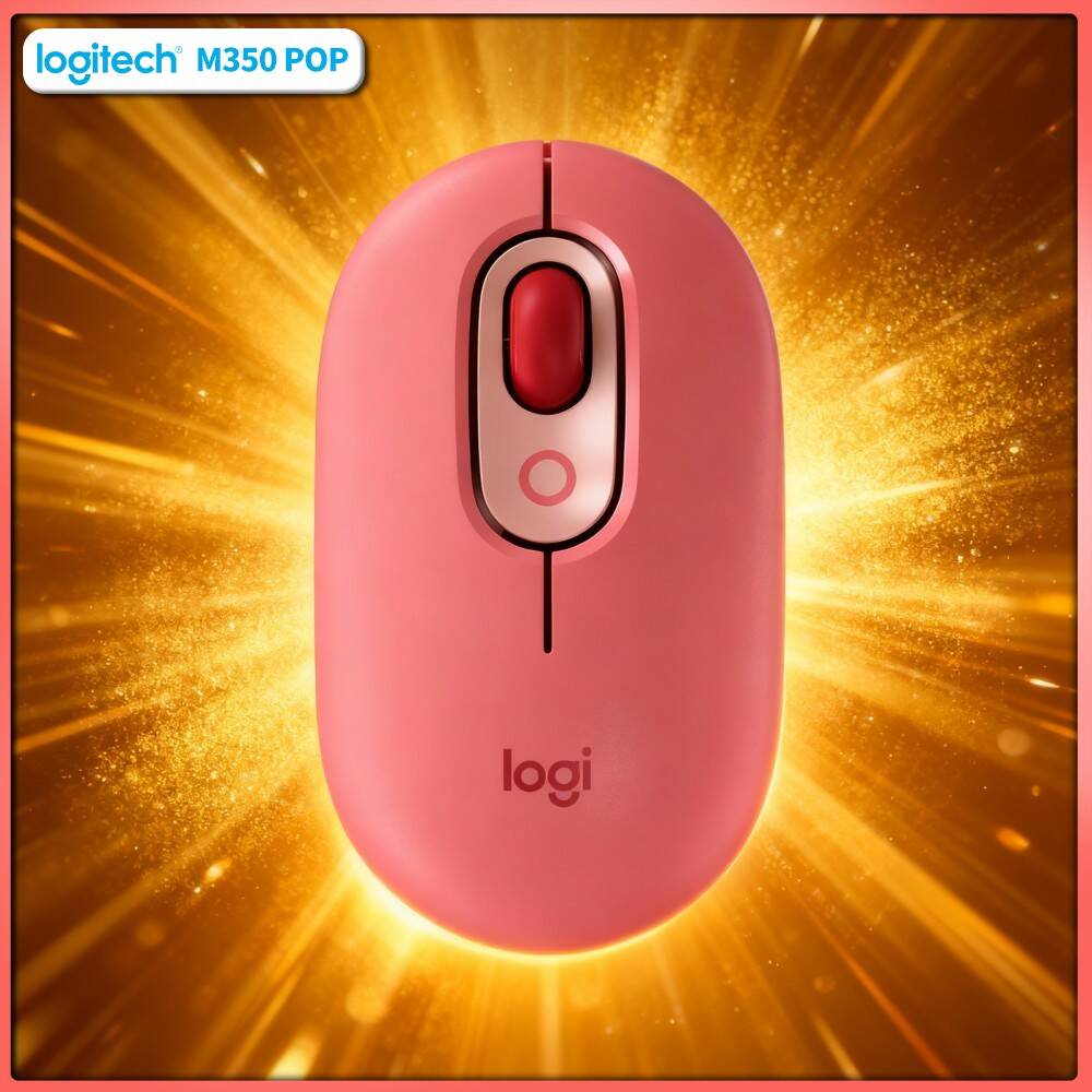 เมาส์ Logitech M350 POP รุ่นรั - Gaming Console Logitech บทวิจารณ์และราคา