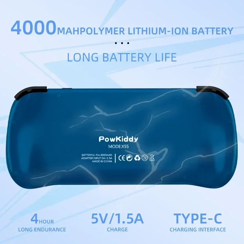 80000 เกม 512G POWKIDDY X55 5. - Gaming Console For Sale บทวิจารณ์และราคา