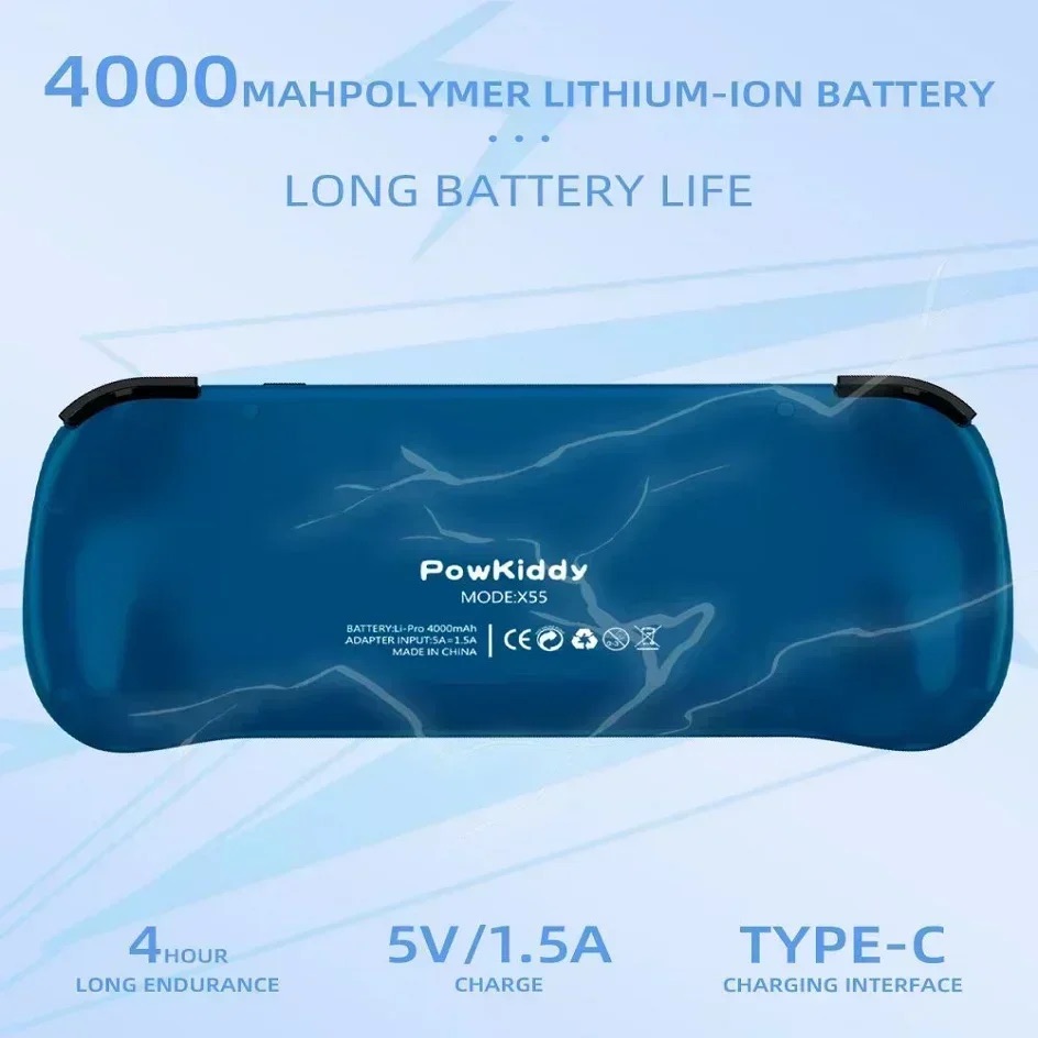 POWKIDDY X55 คอนโซลเกมพกพา เคร - Gaming Console For Sale บทวิจารณ์และราคา