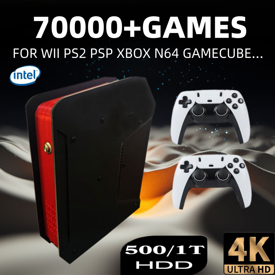 X4 Retro คอนโซลวิดีโอเกม 1T Du - Gaming Console Kids บทวิจารณ์และราคา