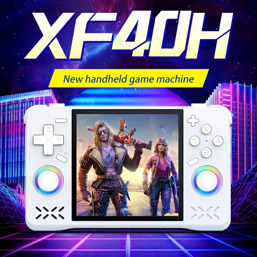 XF40H Retro คอนโซลวิดีโอเกมมือ - Gaming Console Linux บทวิจารณ์และราคา