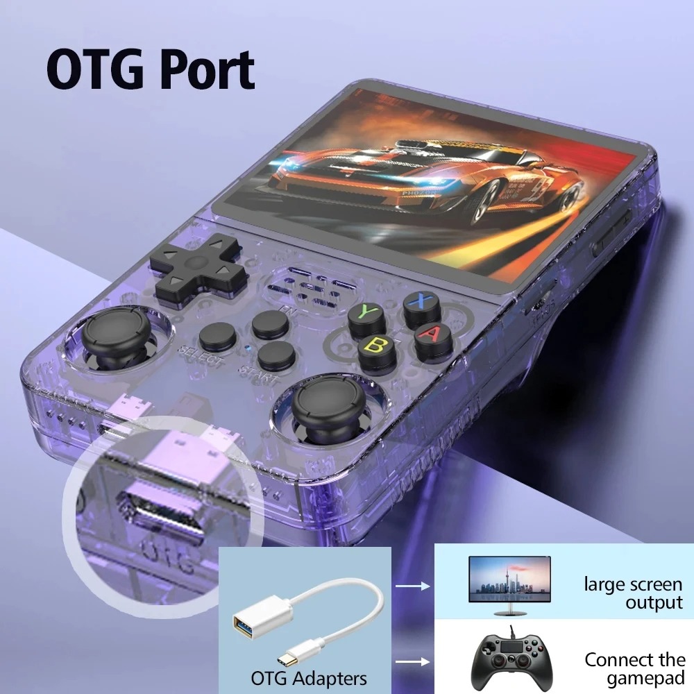 เครื่องเล่นเกมพกพา R36s ใหม่ ร - Gaming Console Linux บทวิจารณ์และราคา