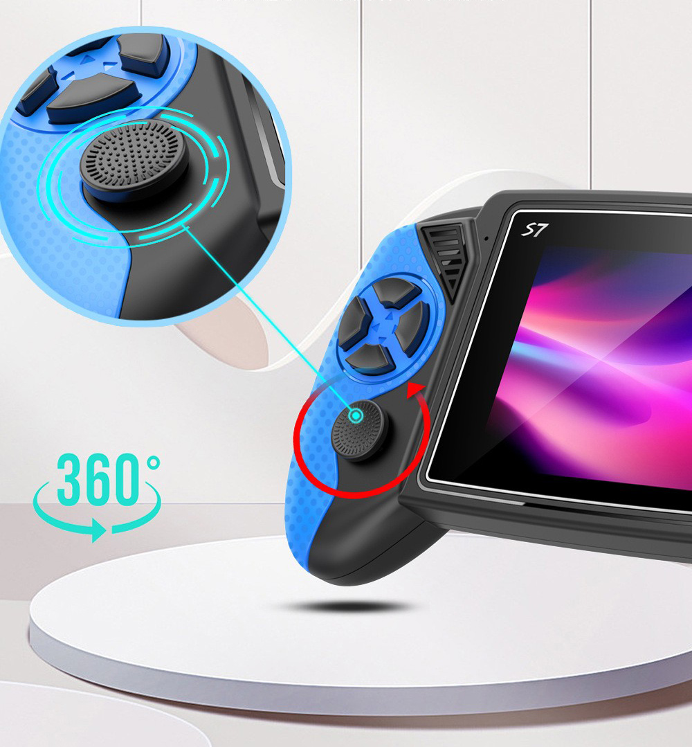 เครื่องเล่นเกมพกพา S7 Retro หน - Gaming Console Kids บทวิจารณ์และราคา
