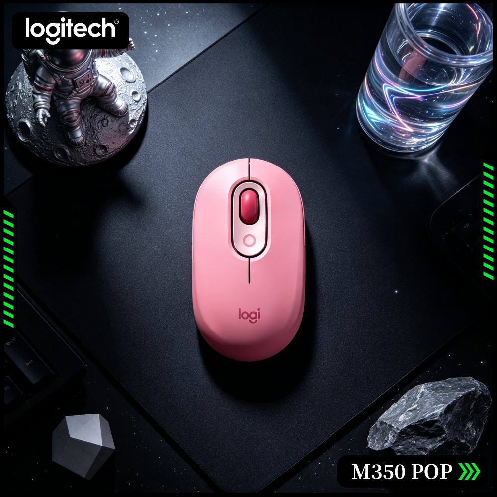 เมาส์ Logitech M350 POP ที่เป็ - Gaming Console Logitech บทวิจารณ์และราคา