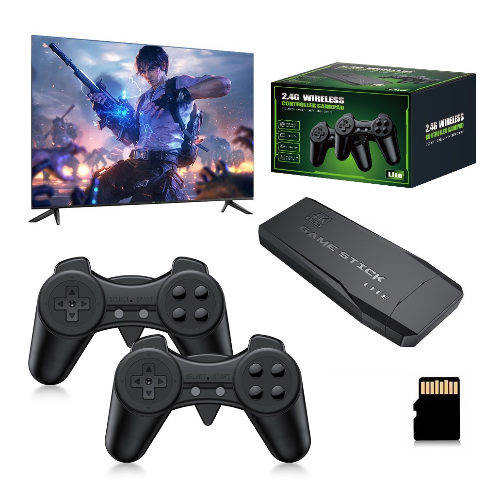 เครื่องเล่นเกมพกพา 4K Retro Ga - Gaming Console For Sale บทวิจารณ์และราคา