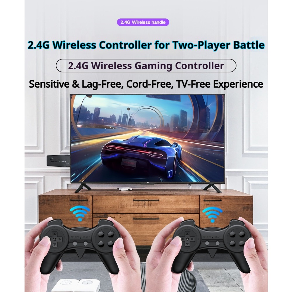 เครื่องเล่นเกมพกพา 4K Retro Ga - Gaming Console For Sale บทวิจารณ์และราคา