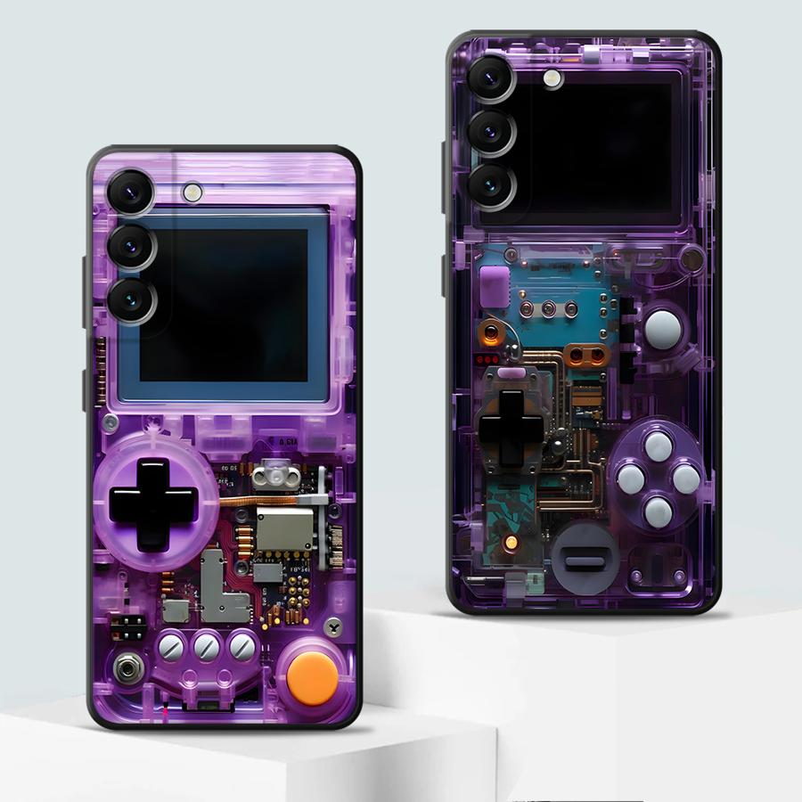 เคสโทรศัพท์มือถือลายเกมส์สีม่ว - Gaming Console Pc บทวิจารณ์และราคา
