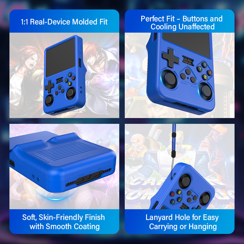เคสซิลิโคนสีสำหรับเครื่องเล่นเ - Gaming Console R36S บทวิจารณ์และราคา