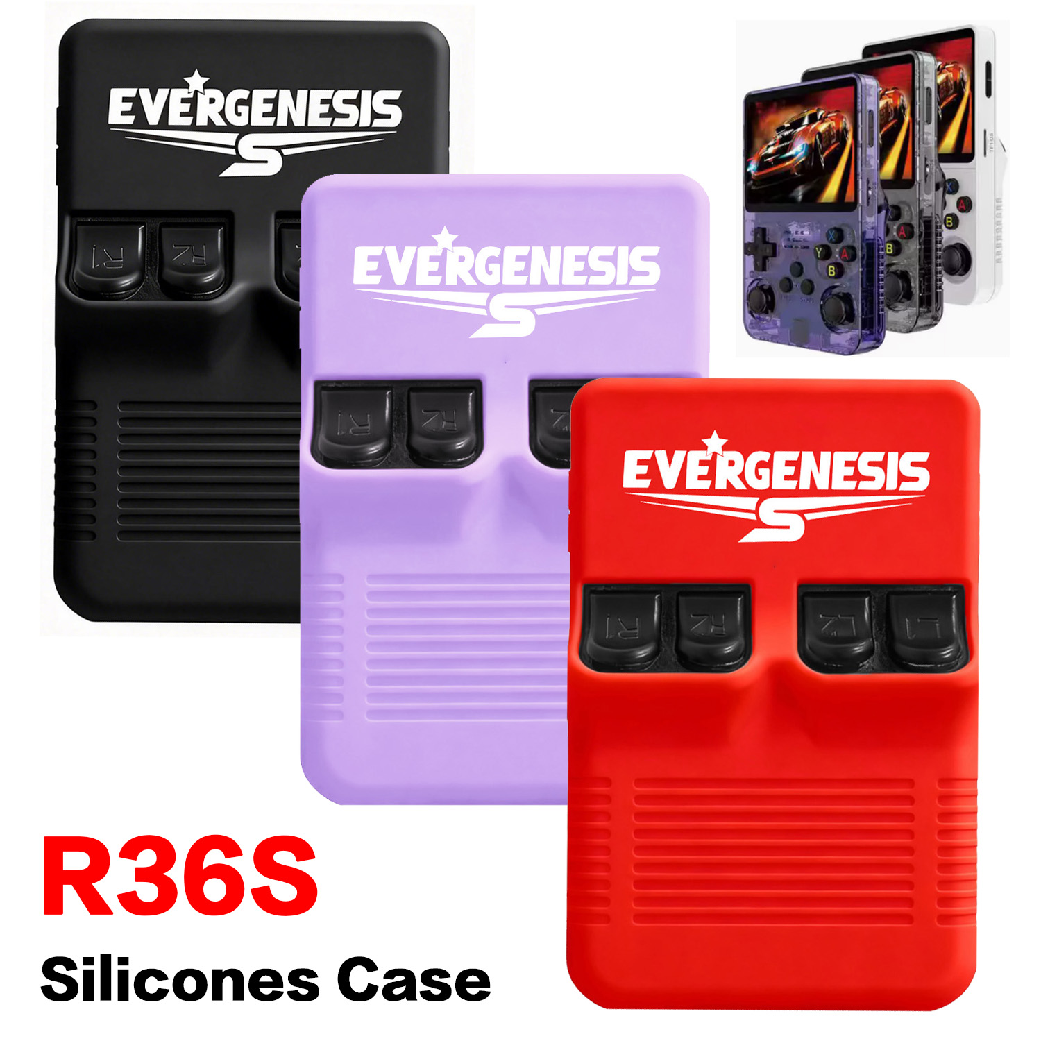 R36S เคสซิลิโคนคอนโซลเกมมือถือ - Gaming Console R36S บทวิจารณ์และราคา