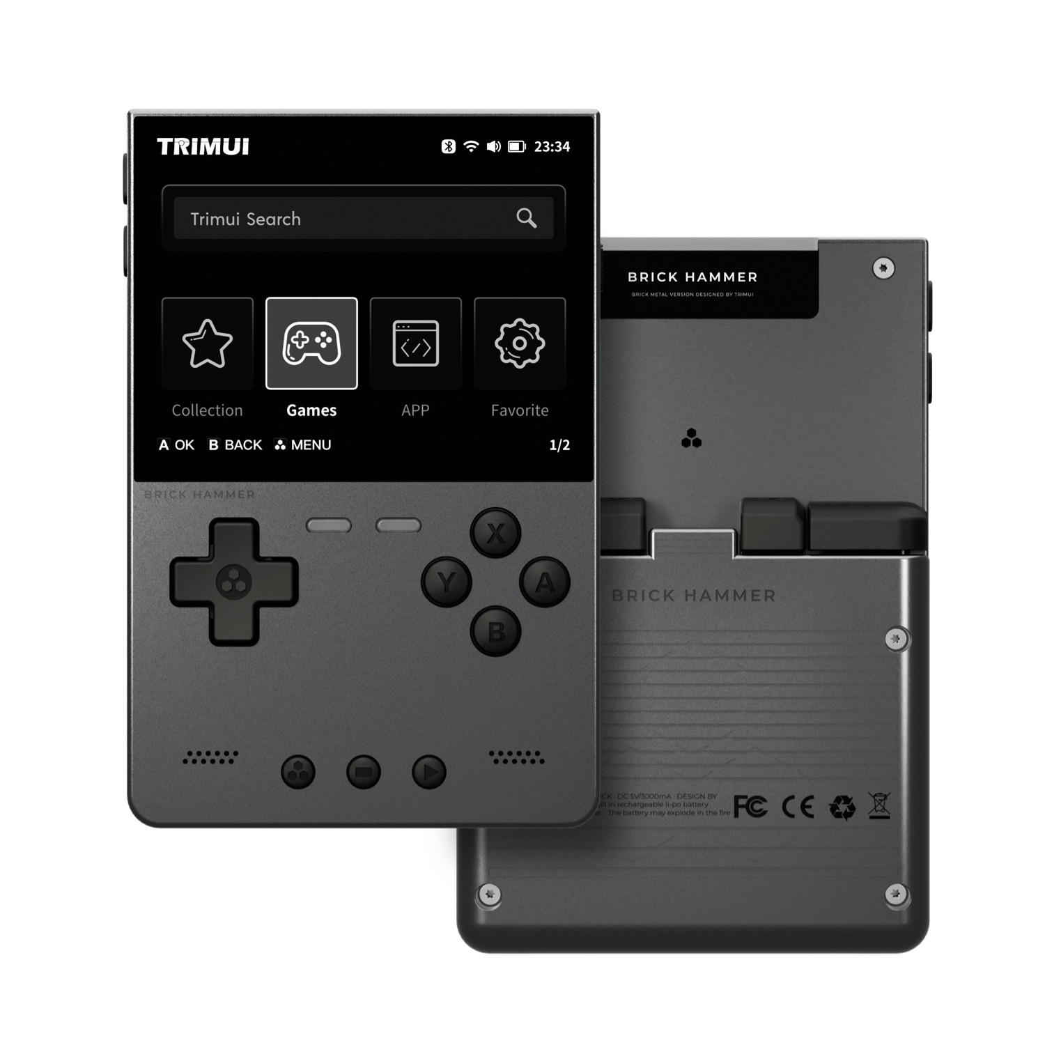 เครื่องเล่นเกมพกพา TRIMUI BRIC - Gaming Console Linux บทวิจารณ์และราคา