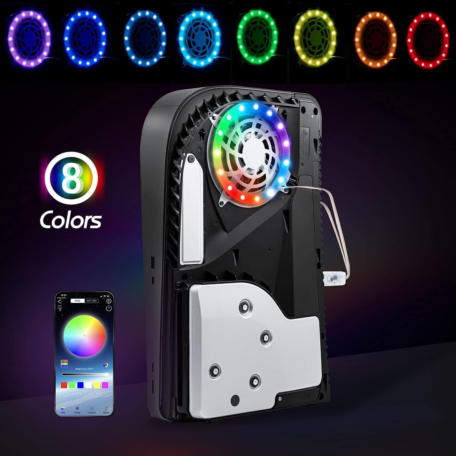 ไฟ LED RGB สำหรับ PS5 Pro/Slim - Gaming Console Sony บทวิจารณ์และราคา