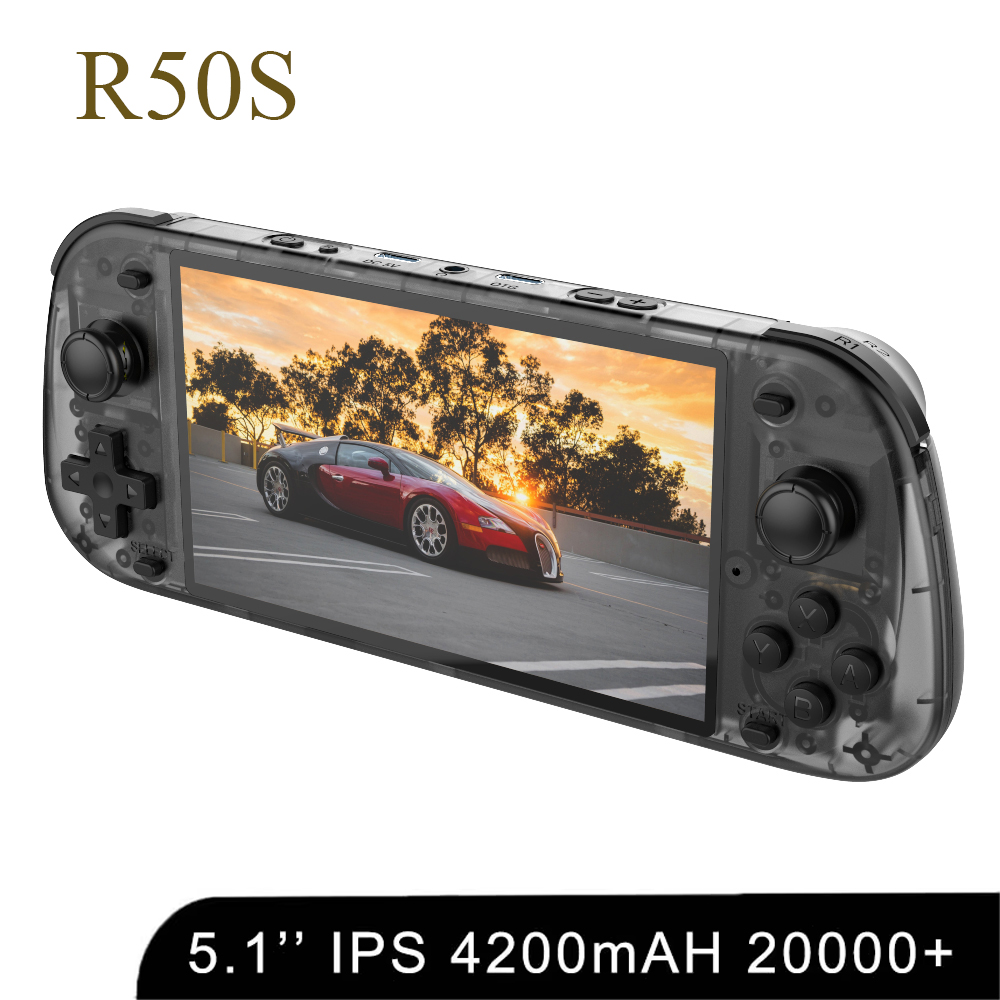 เครื่องเล่นเกมพกพา R50S Retro  - Gaming Console Linux บทวิจารณ์และราคา