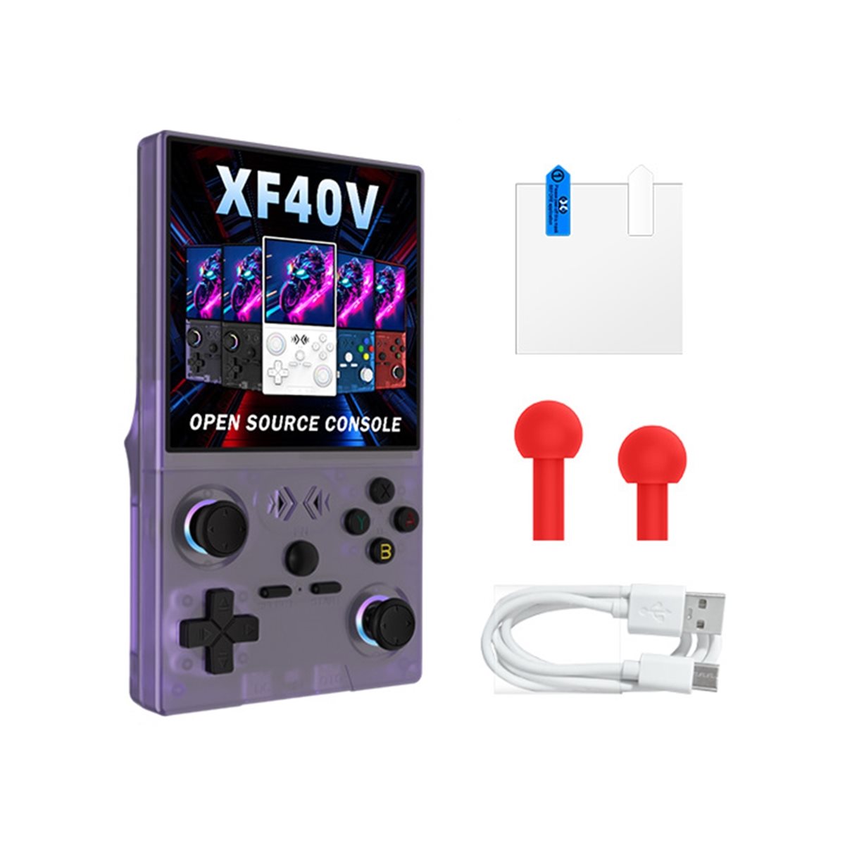 เครื่องเล่นเกมพกพา A86G NEW XF - Gaming Console Linux บทวิจารณ์และราคา