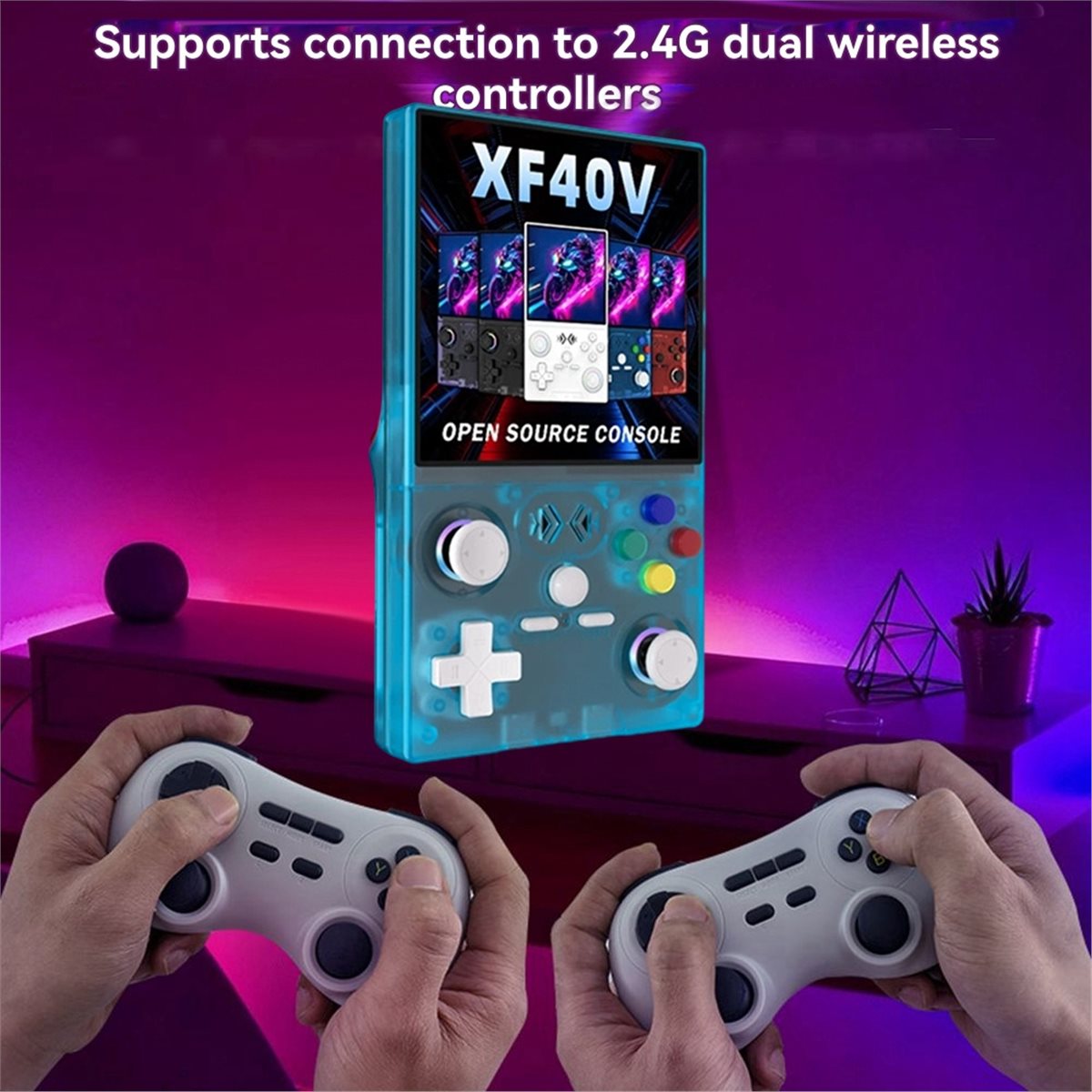 เครื่องเล่นเกมพกพา A86G NEW XF - Gaming Console Linux บทวิจารณ์และราคา