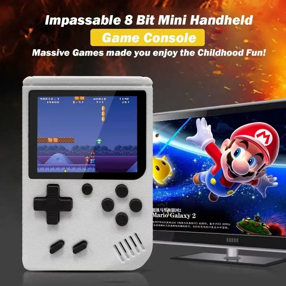 เครื่องเล่นเกมพกพาแบบย้อนยุค จ - Gaming Console Kids บทวิจารณ์และราคา