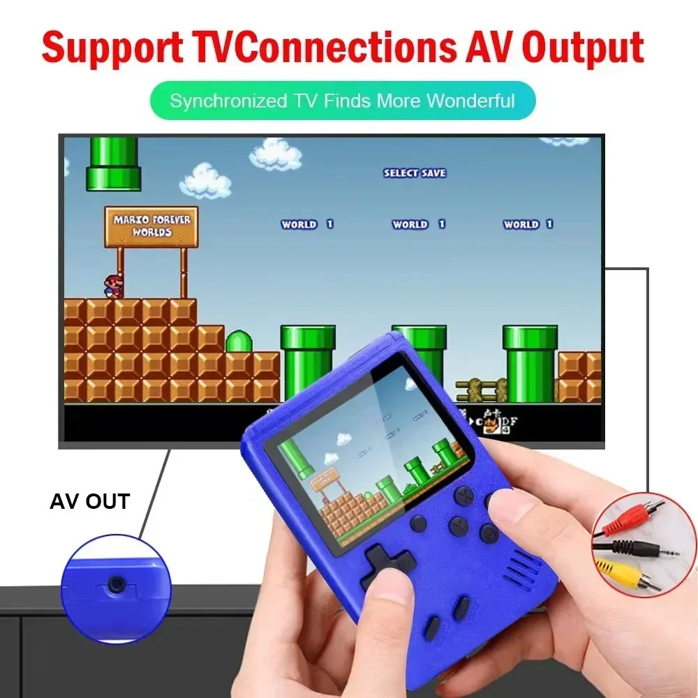เครื่องเล่นเกมพกพาแบบย้อนยุค จ - Gaming Console Kids บทวิจารณ์และราคา