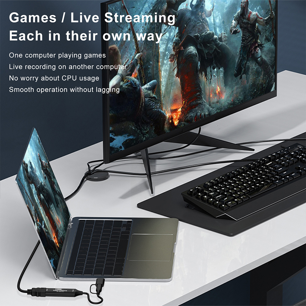 4K HDMI USB Video Capture Card - Gaming Console Pc บทวิจารณ์และราคา